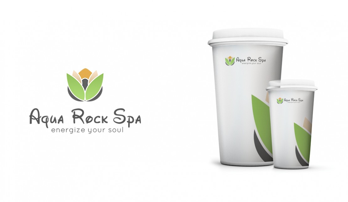 Aqua Rock Spa Branding