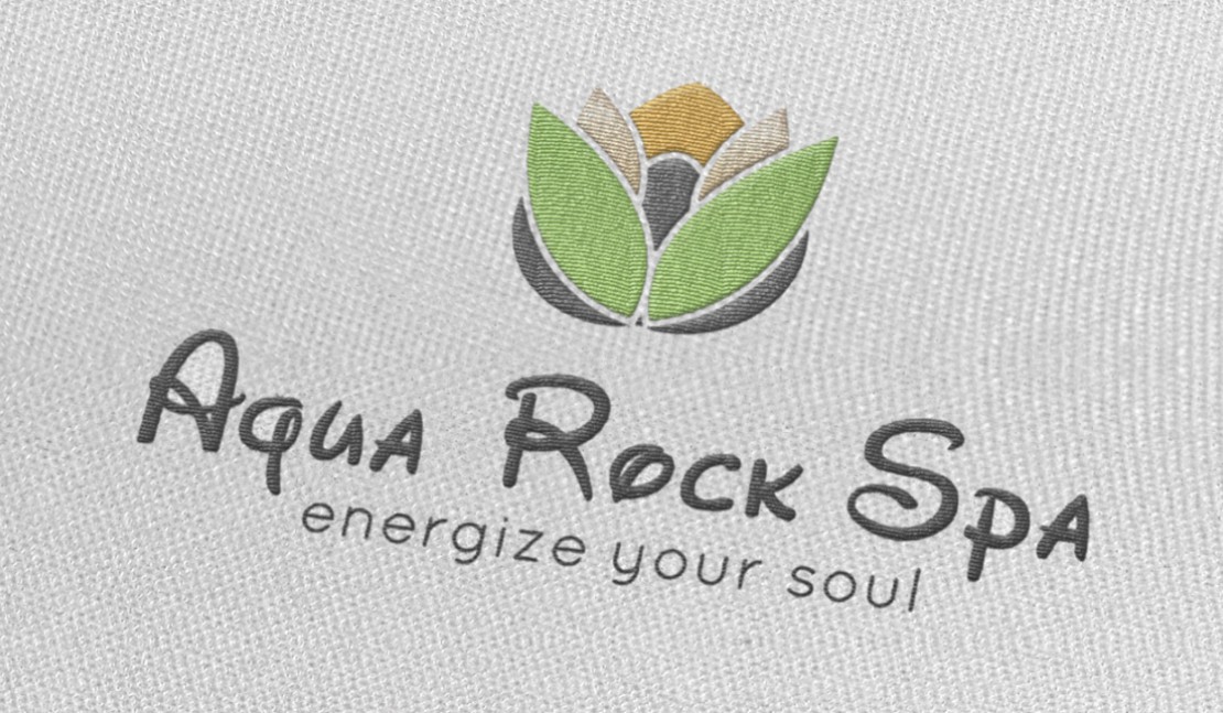 Aqua Rock Spa Branding